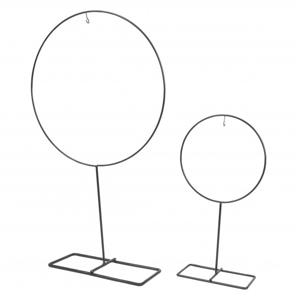 Metall-Ring am Stand 2f sort.