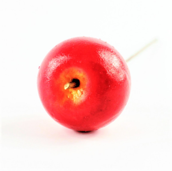 Apfel 3,5cm mit Draht