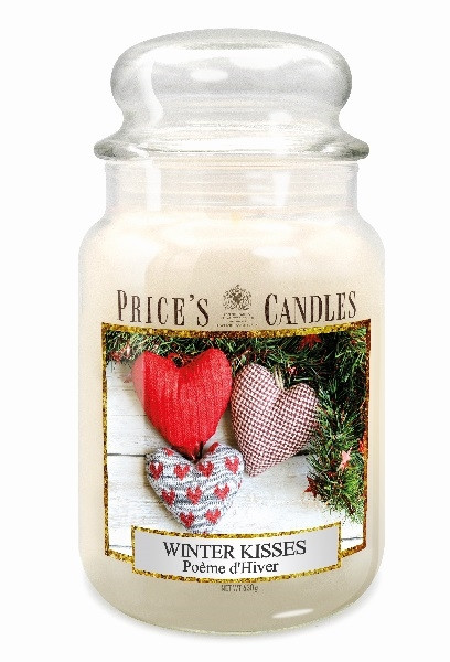 LARGE JAR Kerze 630g Winter Kisses