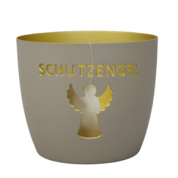 Metallteelicht &quot;Schutzengel&quot;