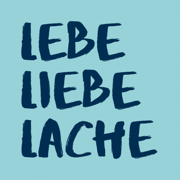 20 Servietten &quot;Lebe, Liebe, sky&quot;