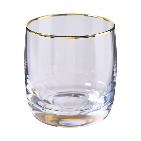 Vorbestellung: (082) Glas mit Goldrand