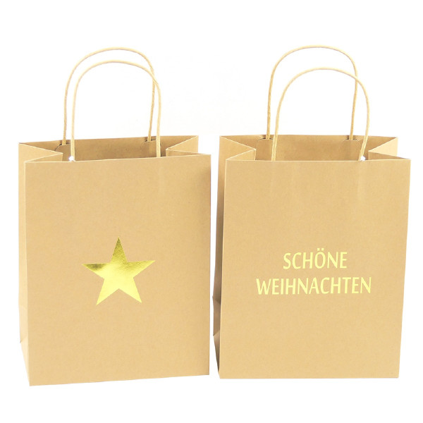 Papiertasche &quot;Schöne Weihnachten&quot;