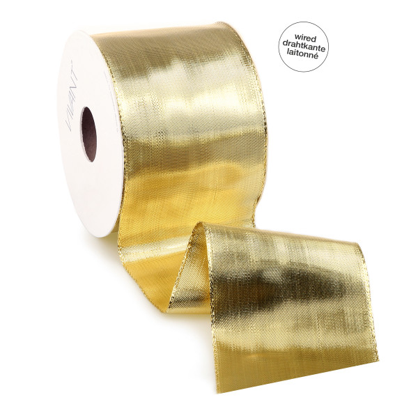 Goldband mit Drahtkante