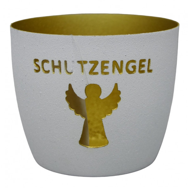 Metallteelicht &quot;Schutzengel&quot;