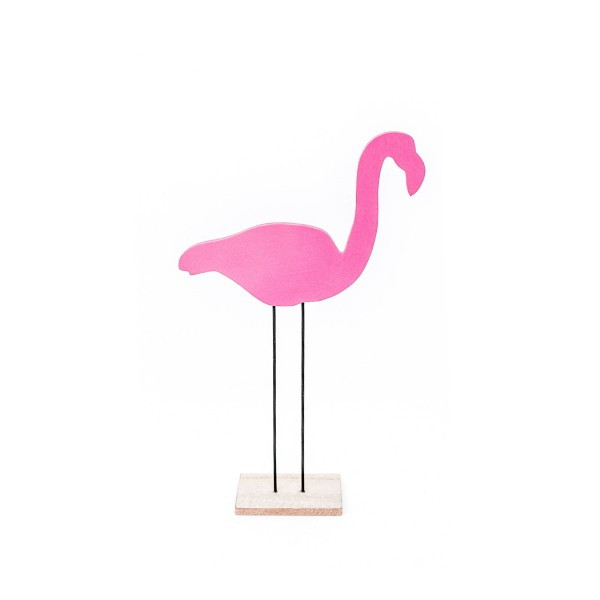 Holz-Flamingo