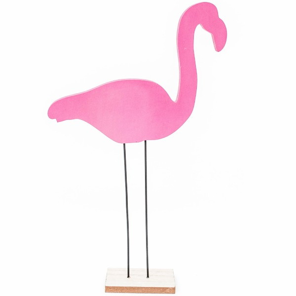 Holz-Flamingo