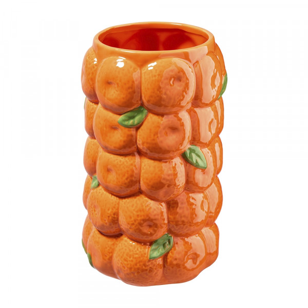 Vorbestellung: (360) Keramikvase Orange