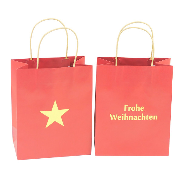 Papier-Tasche &quot;Frohe Weihnachten&quot;