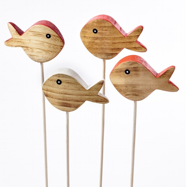 Holz-Fisch Stecker