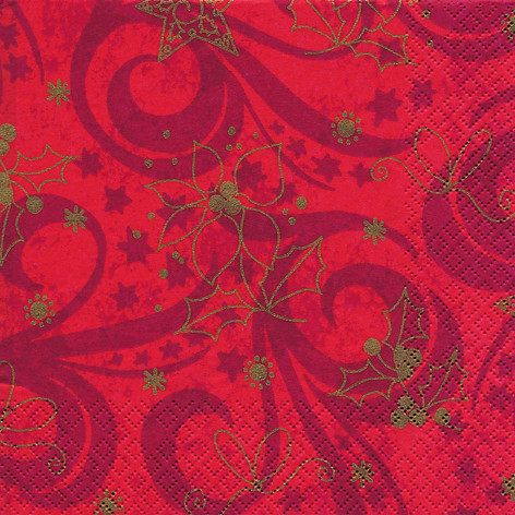 20 Servietten &quot;Classical Christmas red&quot;