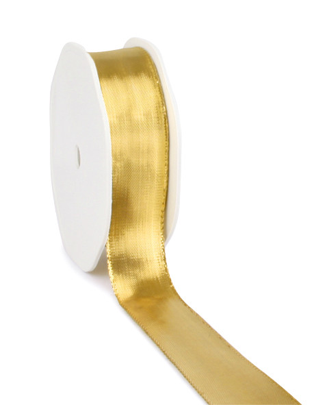 Goldband mit Drahtkante